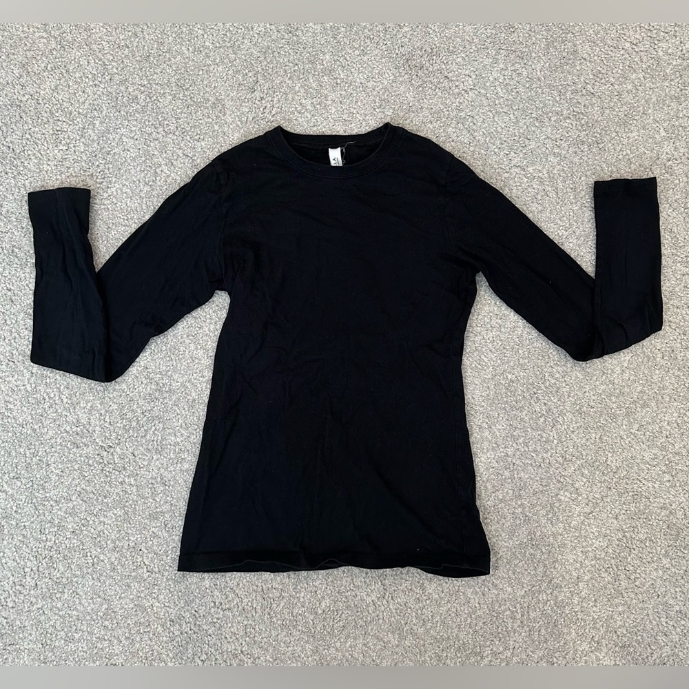 Black Long Sleeve Tee